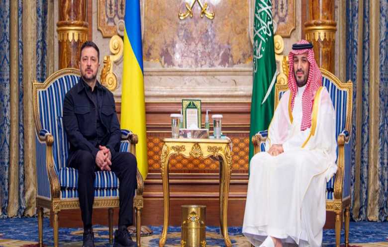 محمد بن سلمان يستقبل زيلينسكي في جدة